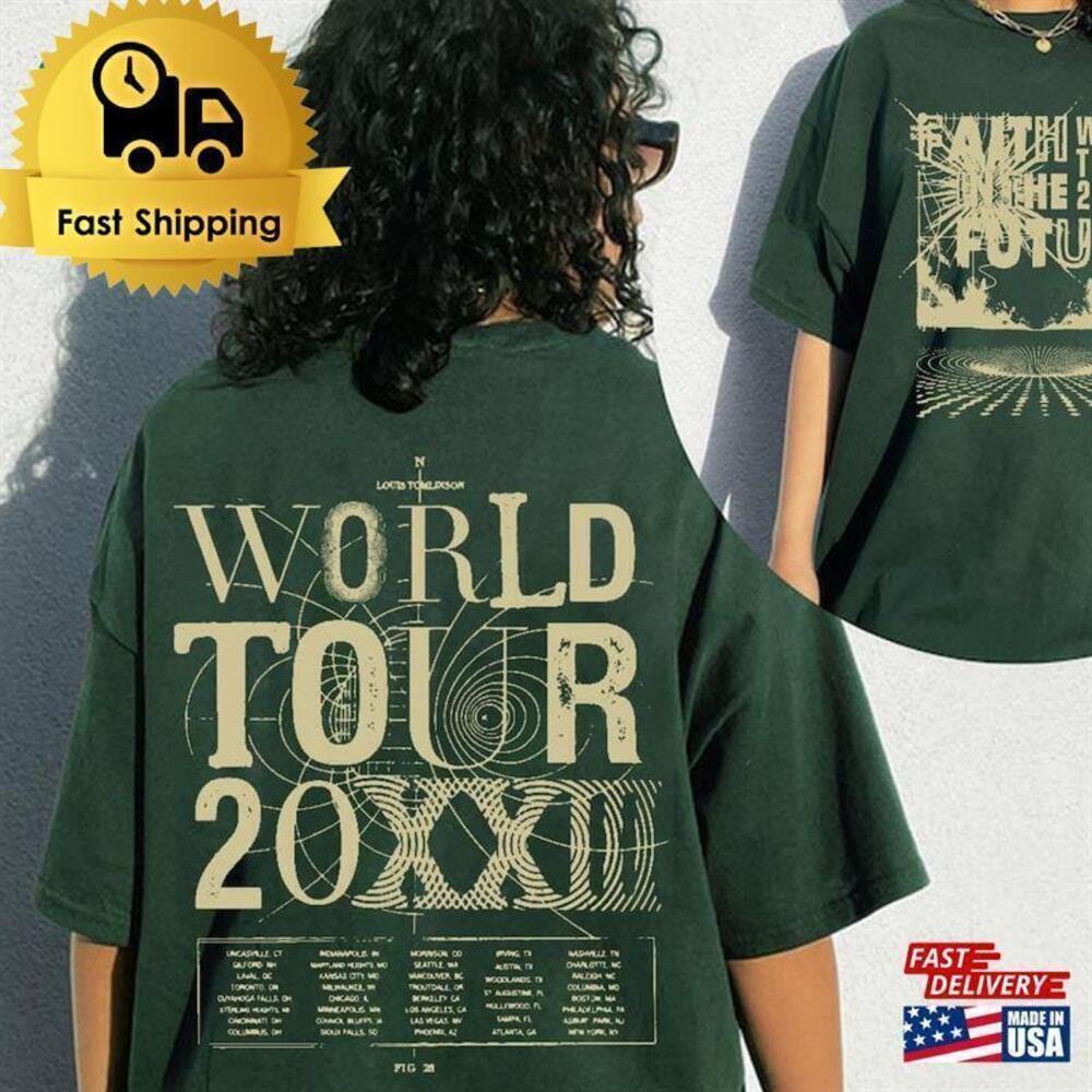 Louis Tomlinson Faith In Future Tour Fan Unisex T-Shirt